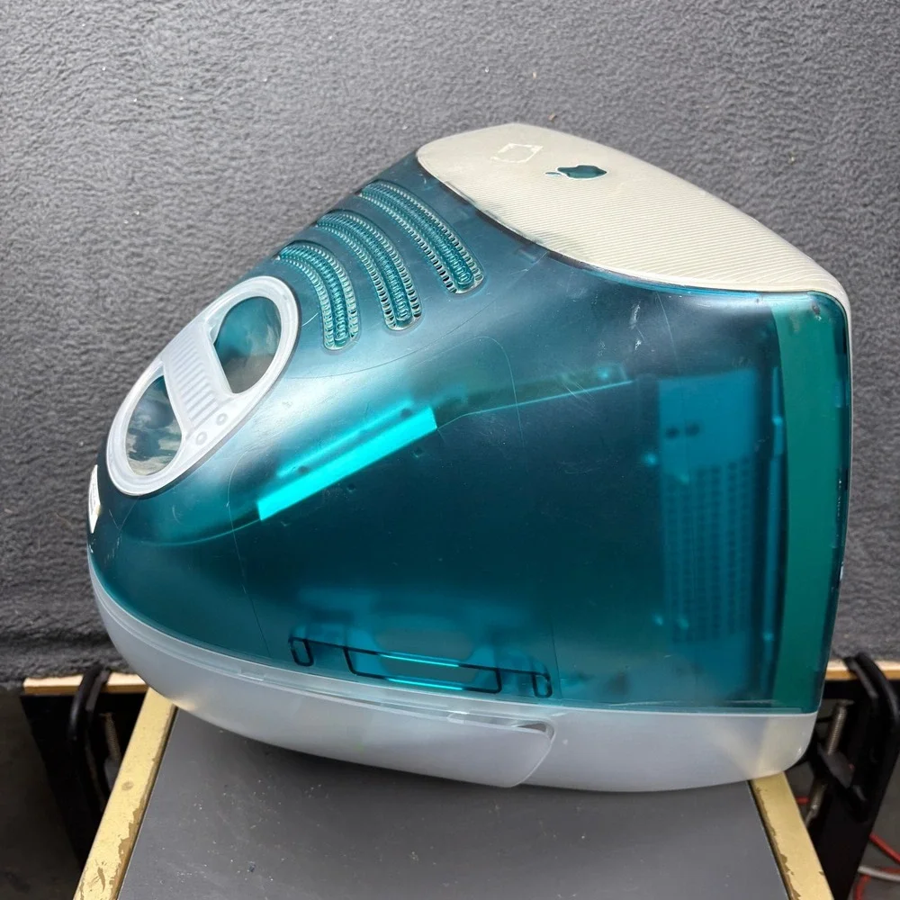 Apple iMac G3 233MHz‎ Bondi Blue Vintage Desktop Computer PowerPC - Parts Only